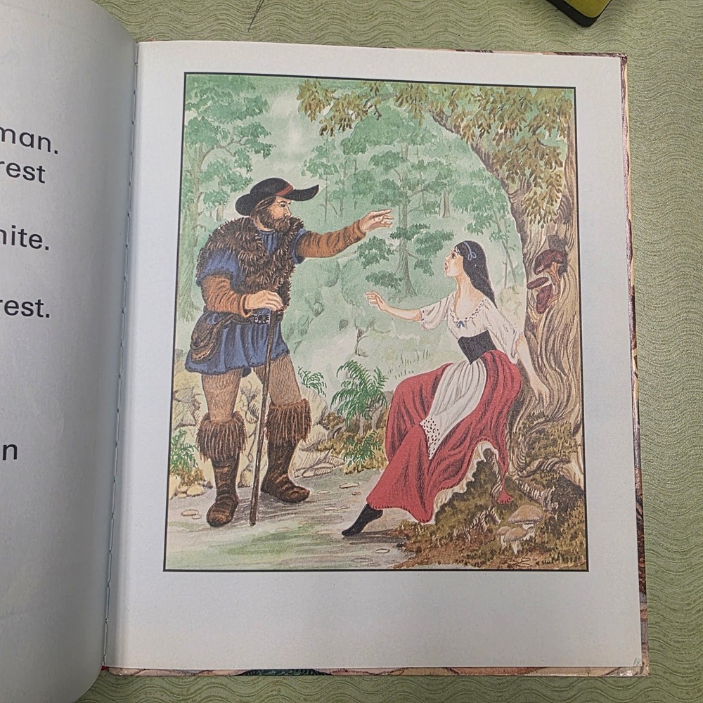 Snow White and the Seven Dwarfs Read-A-Tale Brimax Books 1990 Dorothea King - Picture 7 of 7